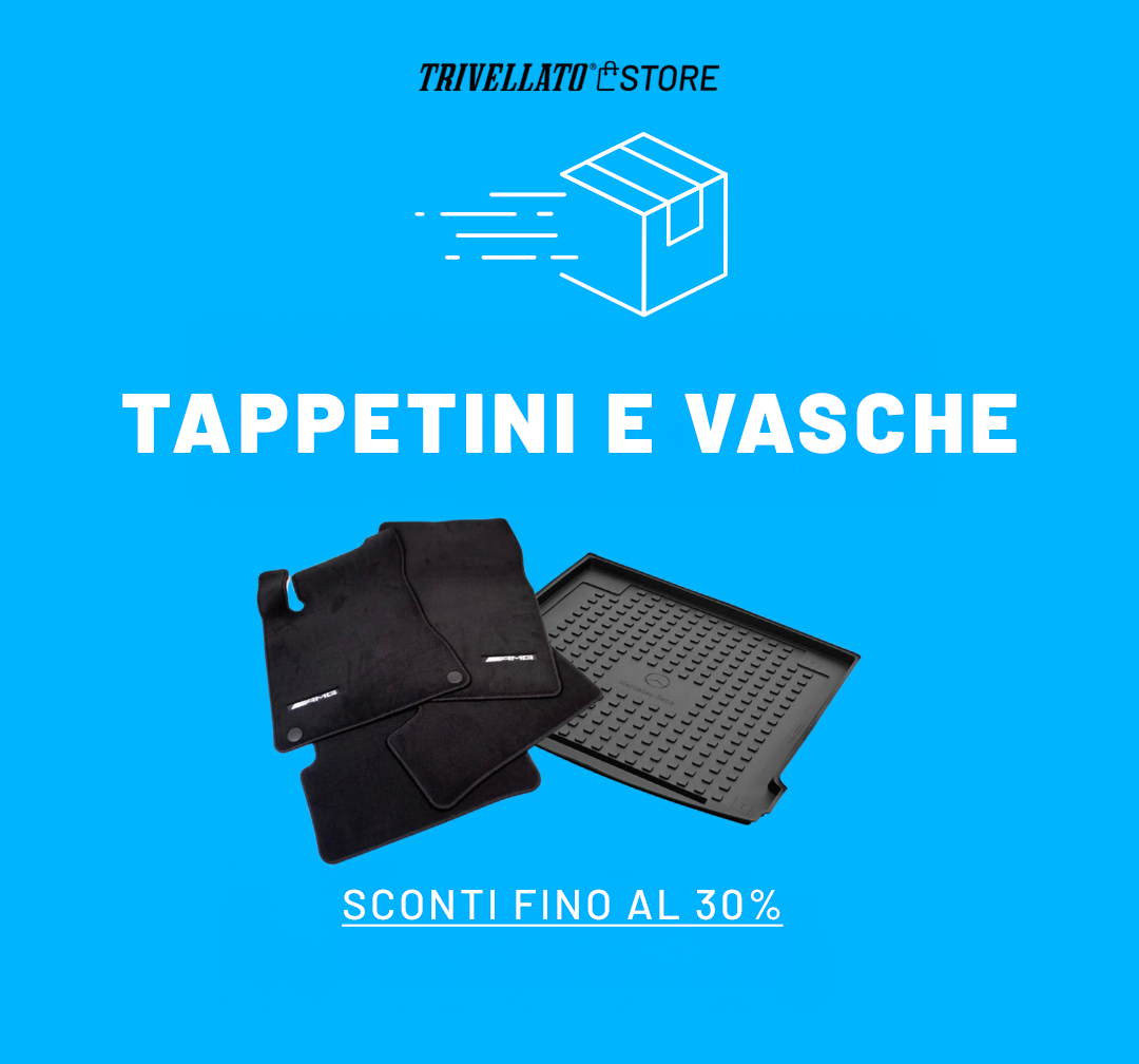 Tappetini e vasche bagagliaio scontate fino al 30%